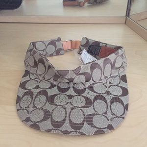 Coach visor....Brand New 100% Authentic