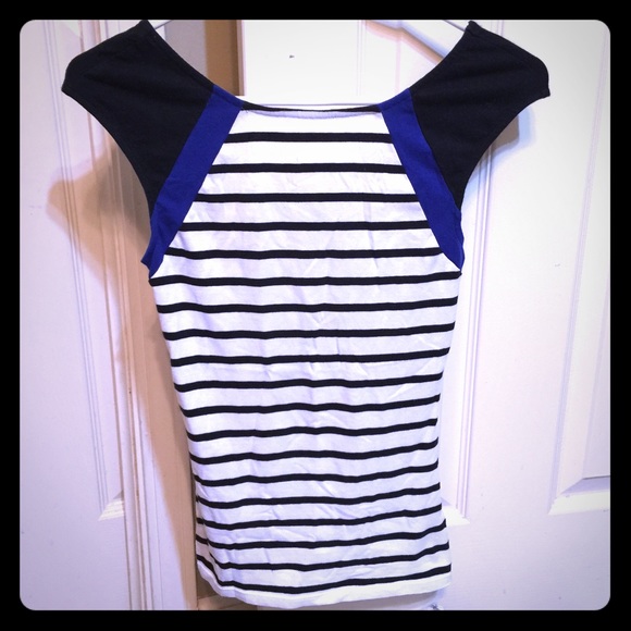 Express striped top