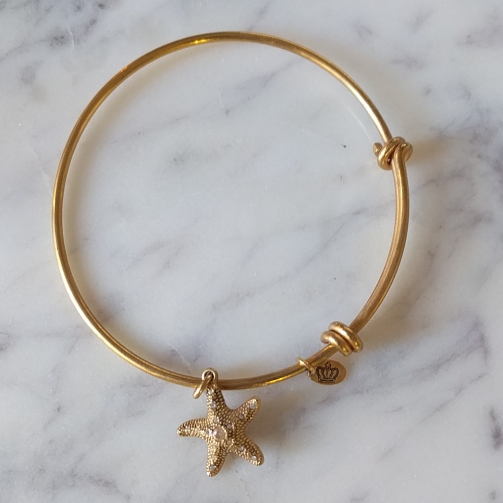 Original Juicy Couture Starfish gold bracelet