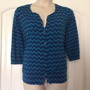 Chevron cardigan