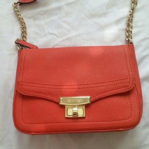 Calvin Klein Red-Orange Crossbody