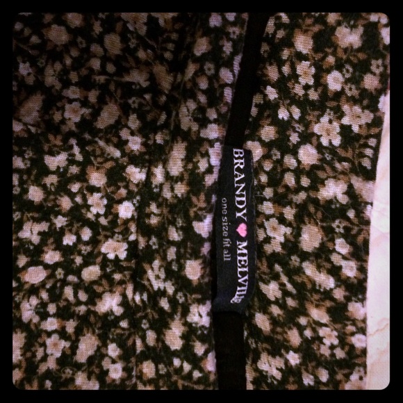 Brandy Melville high low skirt