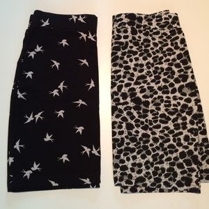 😍Bundle! essential printed stretch mini skirts