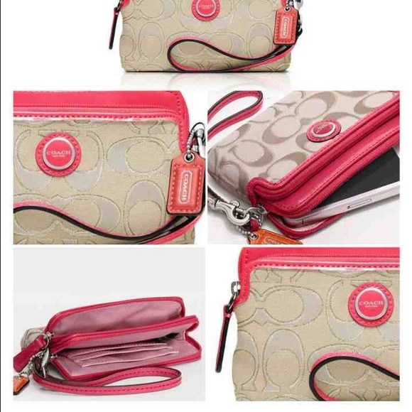 Coach wristlet