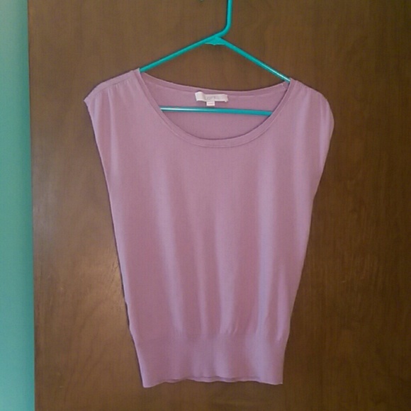 Sleeveless sweater blouse