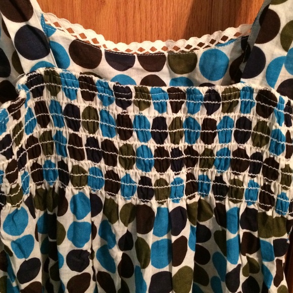 Long polka dot top - Picture 2 of 3