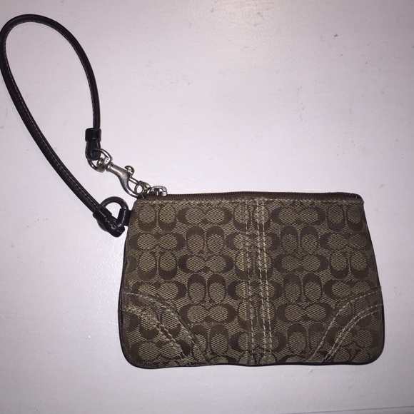 Coach wristlet