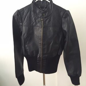 Guess leather jacket