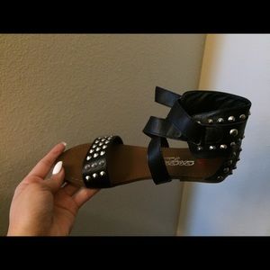Studded sandals