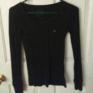 Black long sleeved shirt