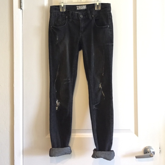 Free People Distressed Denim