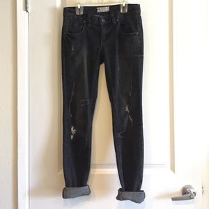 Free People Distressed Denim