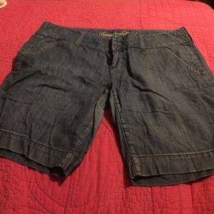 American eagle jean shorts