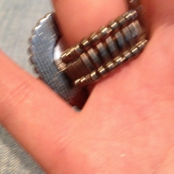 Heart bling stretch ring - Picture 2 of 2