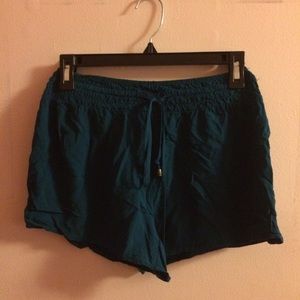 Teal Shorts