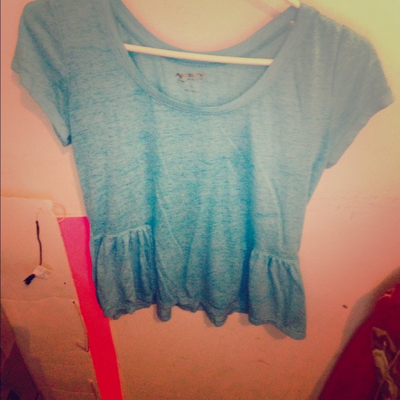 Ruffled crop top