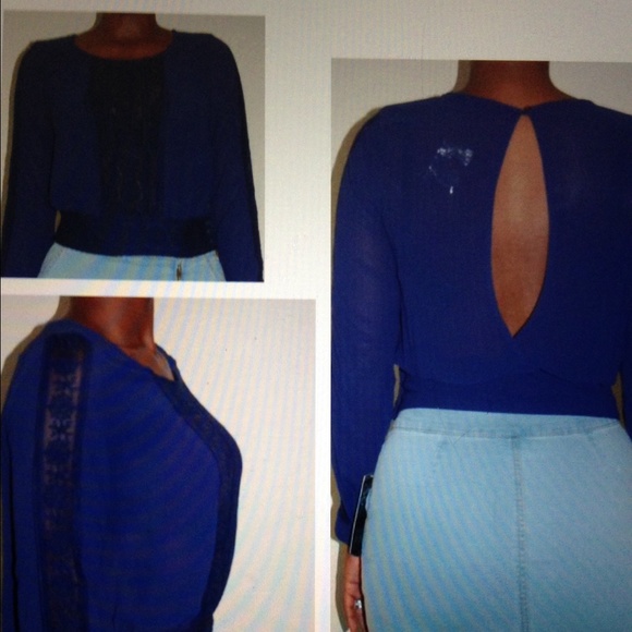 Sheer blouse