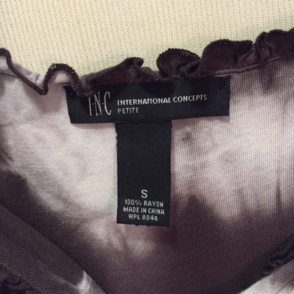 💠 Sold in bundle 💠 INC Brown Tie Dye Maxi Dress - Picture 3 of 4