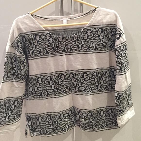 100% cotton print sweatshirt