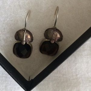Silpada Smoky Quartz Earrings