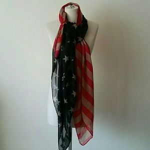 American Flag Scarf