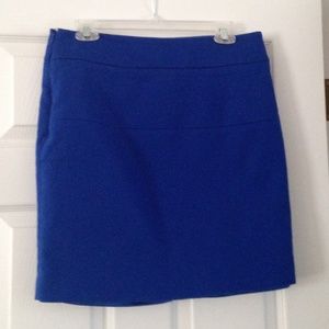 Club Monaco Blue Miniskirt