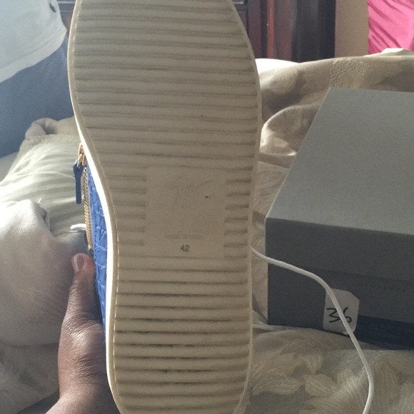 Mens  giuseppe zanotti mens sneakers - Picture 2 of 4