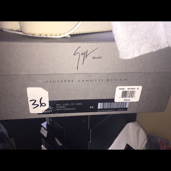 Mens  giuseppe zanotti mens sneakers - Picture 4 of 4