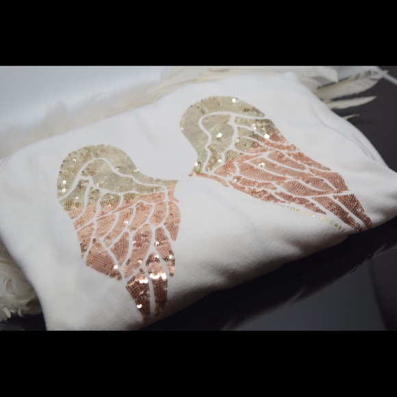 Victoria Secret Supermodel Sequin Hoodie XS