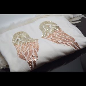 Victoria Secret Supermodel Sequin Hoodie XS