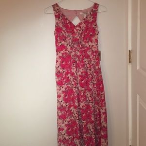 Maxi floral dress