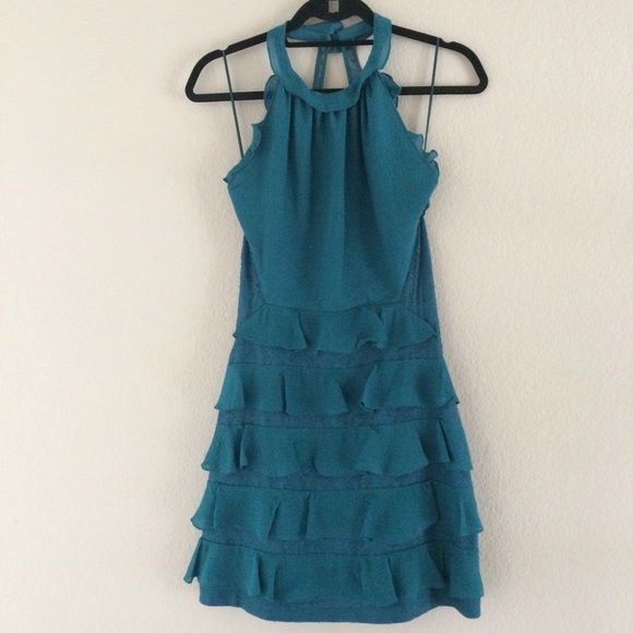 Rebecca Taylor Teal Dress