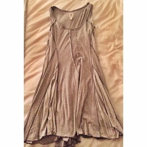 Grey cotton dress