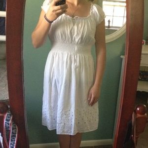 White sundress