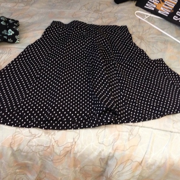 Brandy Melville Polka-Dot Skirt