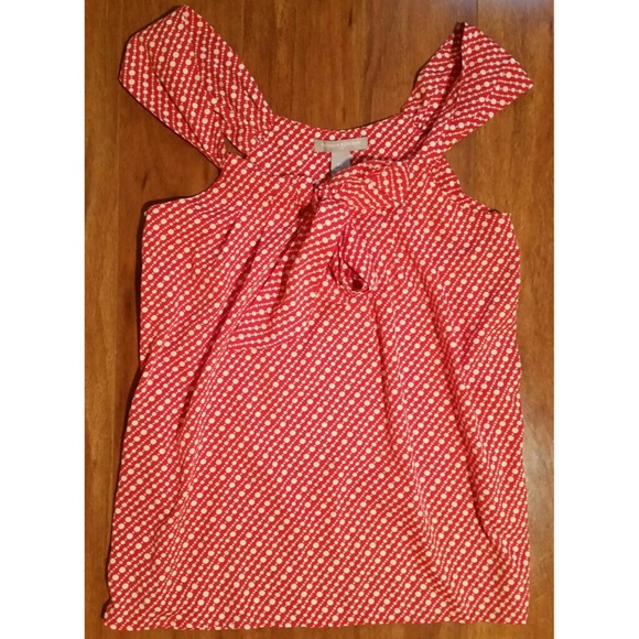 Banana Republic red top