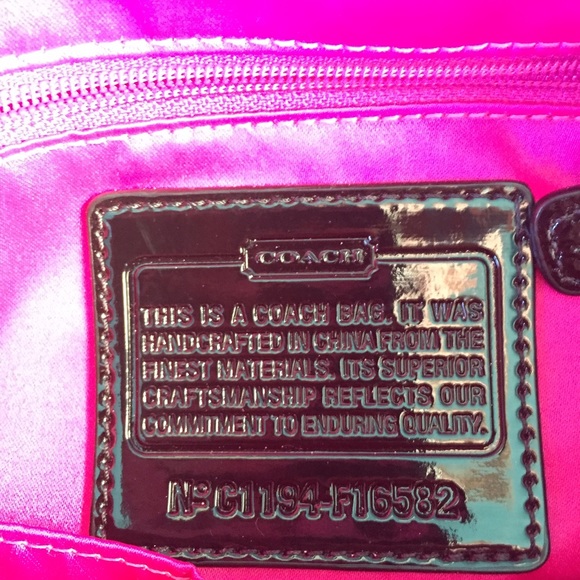 Floral Coach Designer Backpack