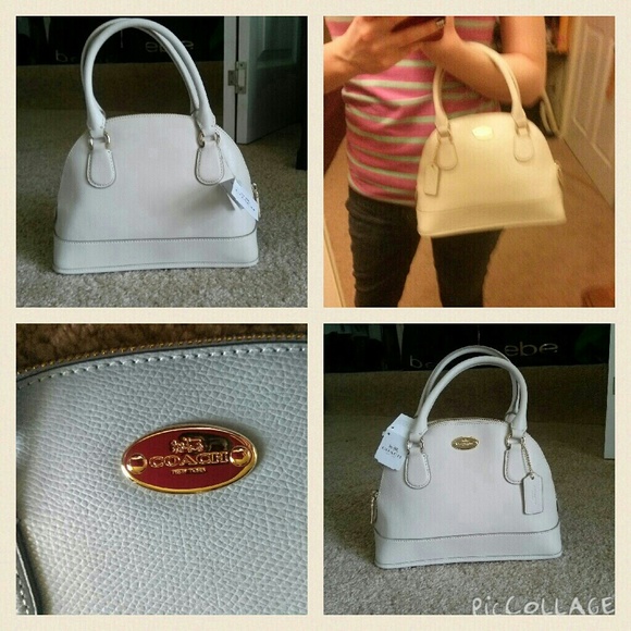 ::: SOLD ::: NWT Coach crossbody satchel - Picture 3 of 4