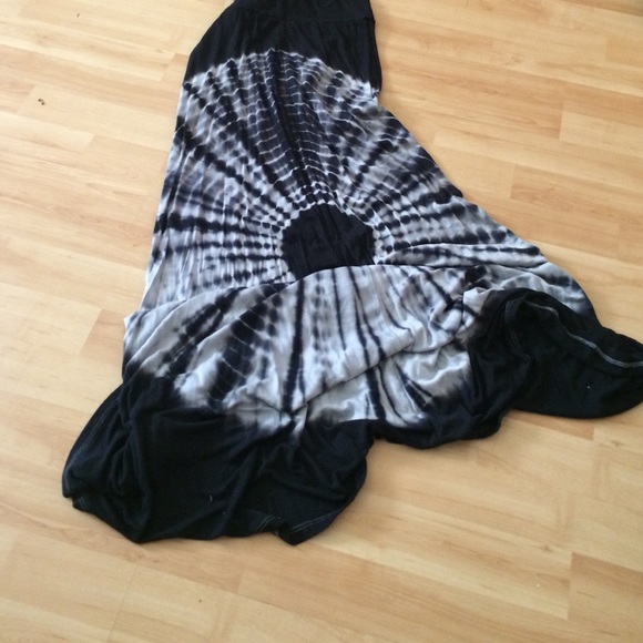 Maxi tie dye skirt