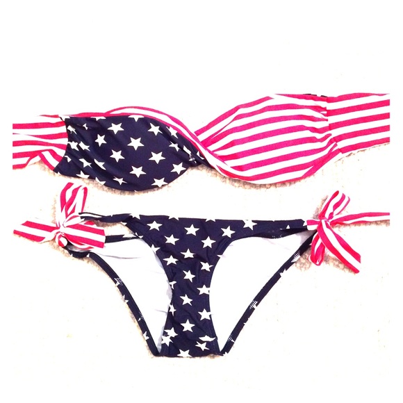 American flag/USA Bikini