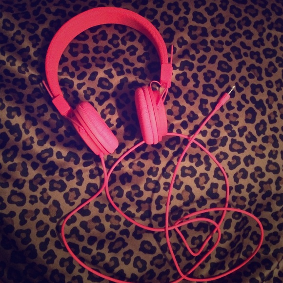 SOLD ON MERCARI PINK Headphones