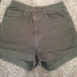 🔴SOLD🔴American apparel high waisted shorts