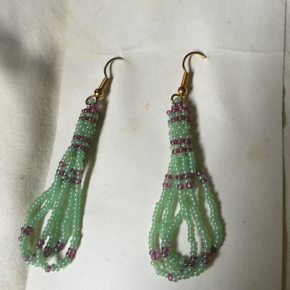 Peyote stitch earrings - Picture 1 of 1