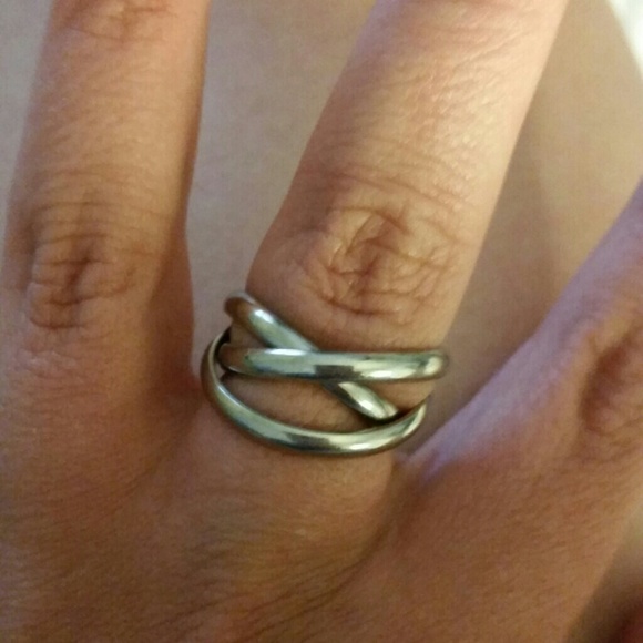 Stainless steel 3 ring puzzle ring