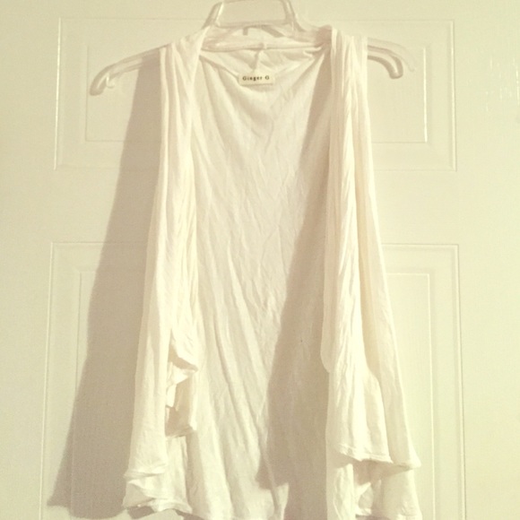 White vest.