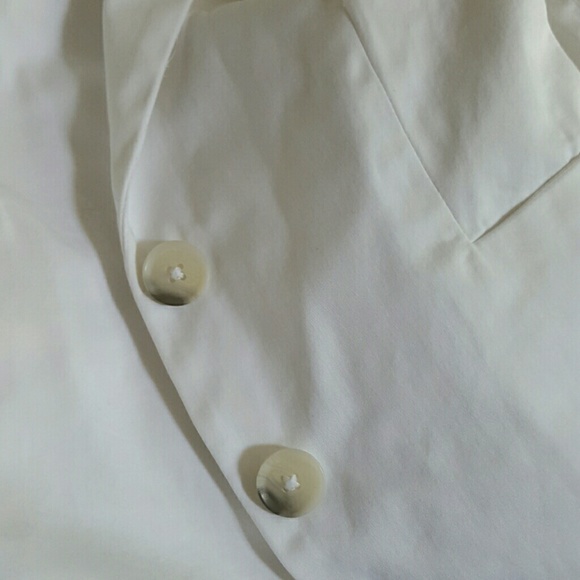 RESERVED Casual White Blazer - Picture 4 of 4