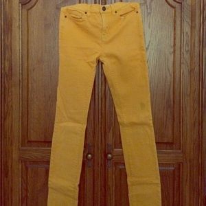 BDG cigarette high rise jean. purchased at UO