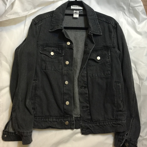 American Apparel black denim jacket