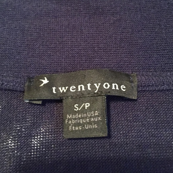 Navy cardigan - Picture 3 of 4