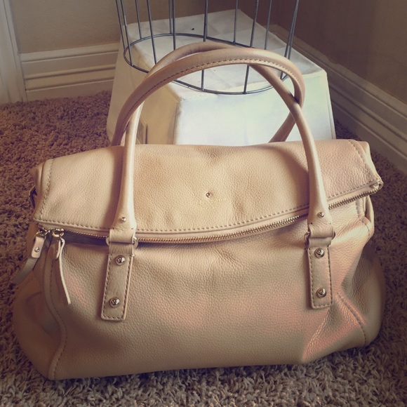 kate spade Handbags - Kate Spade leather foldover hobo. 🎀